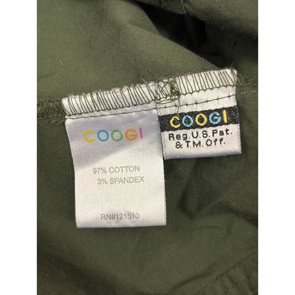 Coogi Womens Olive Green Button-Up Shirt Size S - Picture 7 of 8